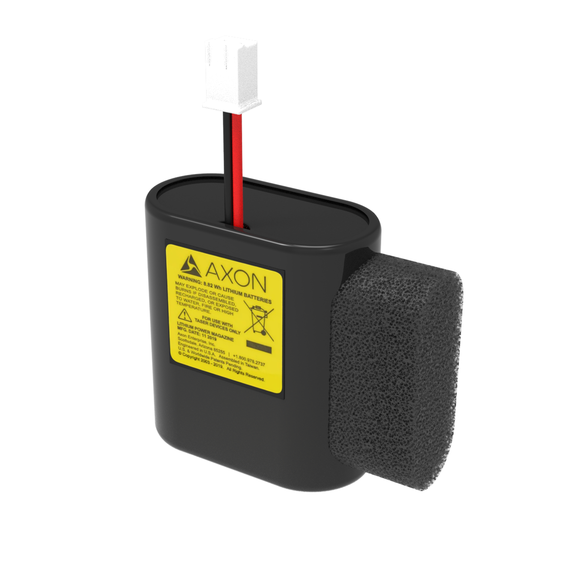 2 CR123 Batteries (Installed)